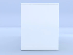 white sideboard 3D Model