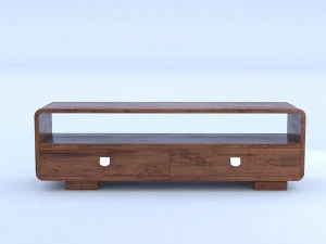 wooden sideboard 3D Model