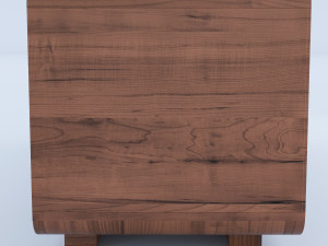 wooden sideboard 3D Model