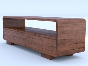 wooden sideboard 3D Model