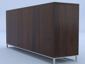 wooden drawer 3D Model