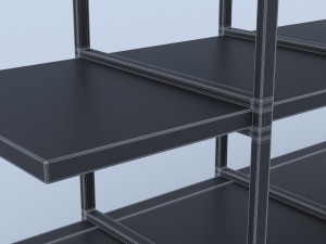bookcase 3D Model