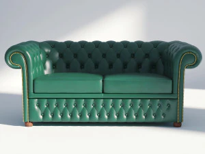 chesterfield kanepe 2 3D Model