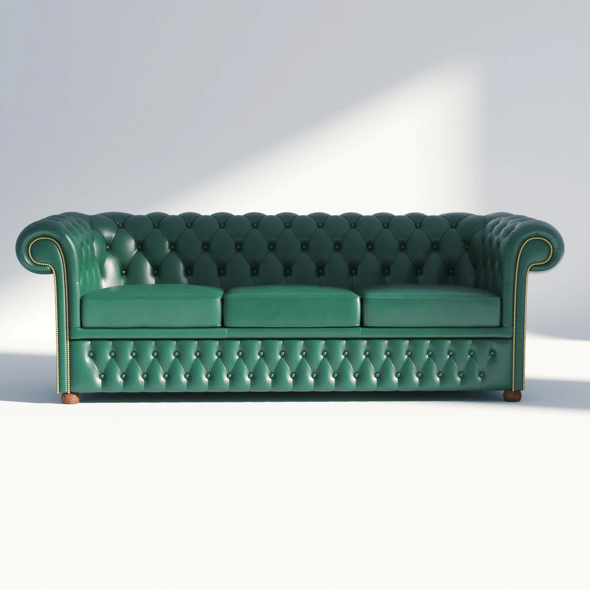 chesterfield sofa 1 3D Model .c4d .max .obj .3ds .fbx .stl .blend 