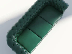 chesterfield sofa 1 3D Model