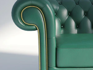chesterfield sofa 1 3D Model