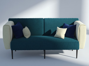 fabric sofa Modelo 3D