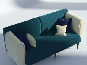 fabric sofa Modelo 3D