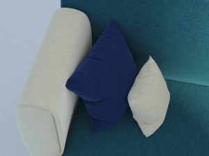 fabric sofa Modelo 3D