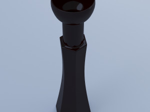 black vase 3D Model