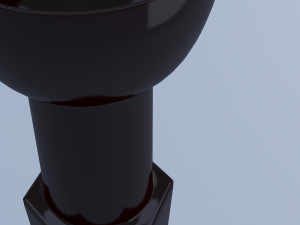 black vase 3D Модель