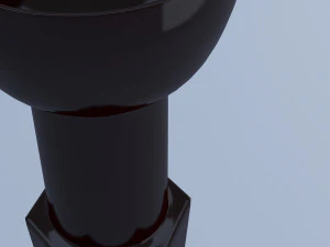 black vase 3D Model