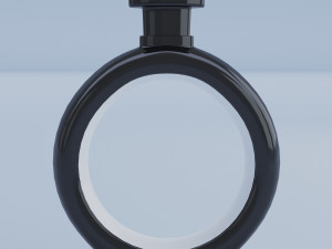 black decanter glass 3D 模型