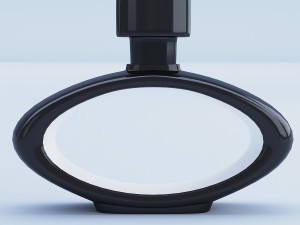 black decanter glass 3D 模型
