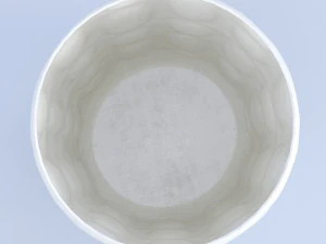 ceramic white vase 3D Model