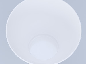 white vase 3D 模型