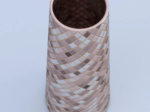 mozaik vazo 3d 3D Model