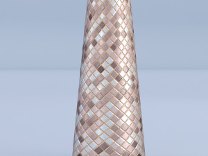 mosaic vase 3d 3D 모델