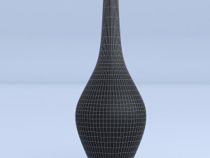 white ceramic vase 3D Model