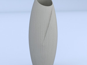 cement vase 3Dモデル