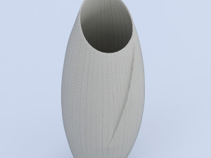 cement vase 3Dモデル