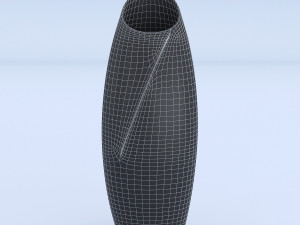 cement vase 3Dモデル