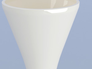 long white vase 3Dモデル