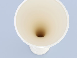 long white vase 3Dモデル