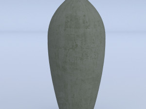 cement vases 3D Модель