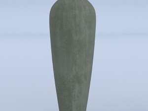 cement vases 3D Модель