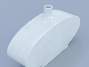 ceramic white vase 3D Model