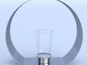 modern metal decoration 3D Model