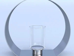 modern metal decoration 3D Model