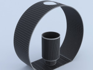modern metal decoration 3D Модель
