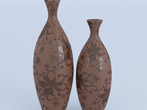 ornamental vases 3D Модель