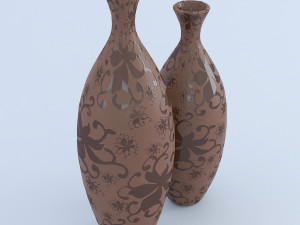 ornamental vases 3D 모델