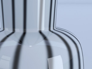striped vase 3D Model