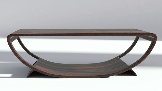 wooden table 3D Model .c4d .max .obj .3ds .fbx .stl .blend 