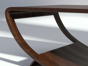 wooden table 3D Model