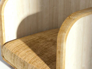 retro armchair 3D Model