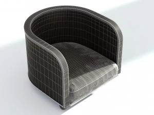 retro armchair 3D Model