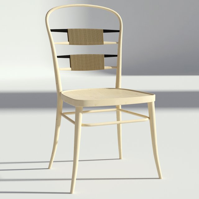 retro wooden chair 3Dモデル .c4d .max .obj .3ds .fbx .stl .blend 