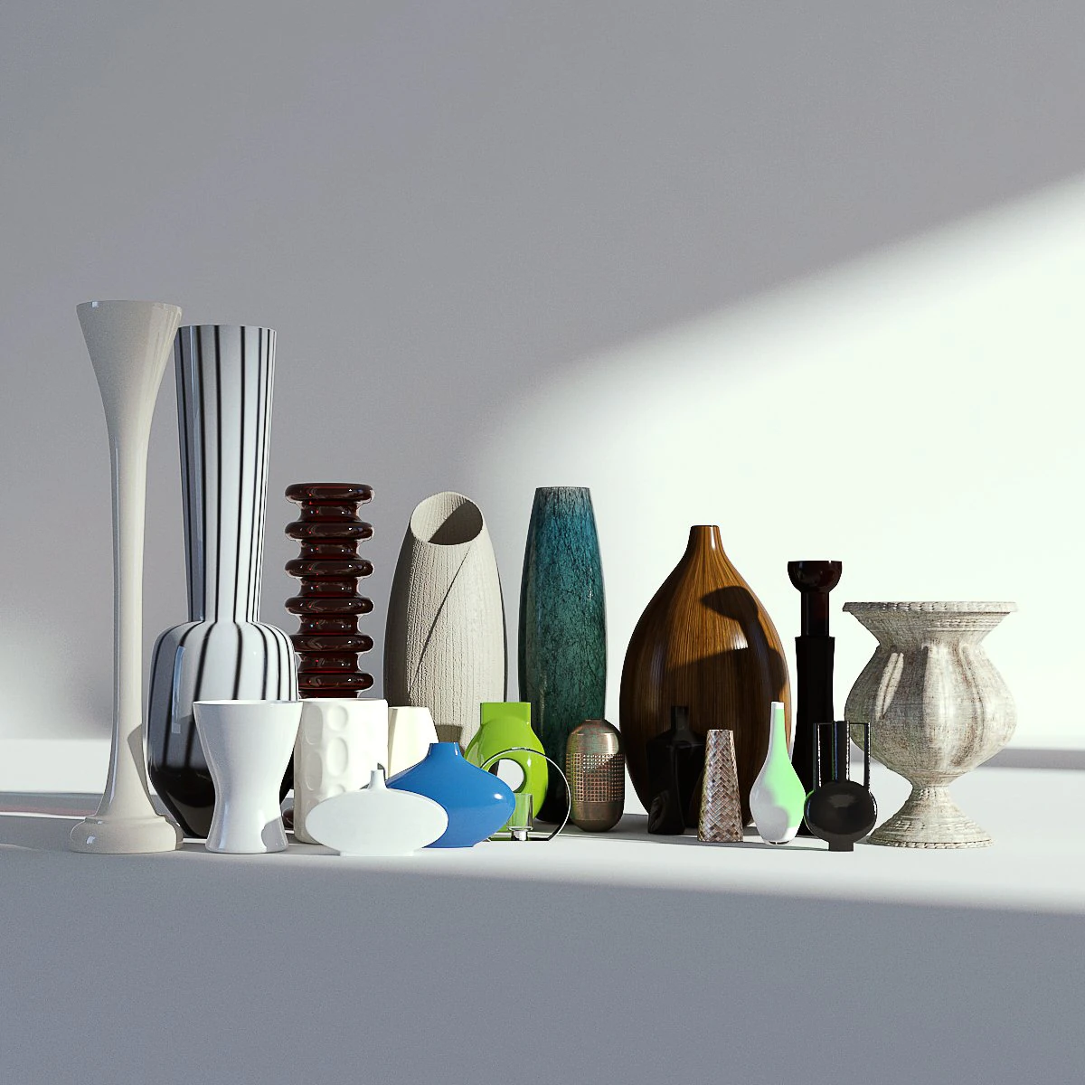 set di decorazioni Modello 3D .c4d .max .obj .3ds .fbx .stl .blend 