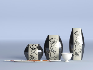 china pottery 3D Model