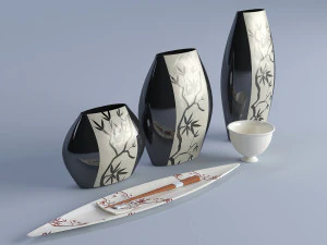 china pottery 3D Model