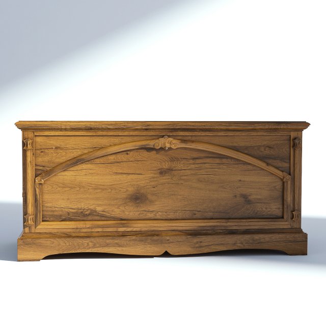 victorian chest old natural Modèle 3D .c4d .max .obj .3ds .fbx .stl .blend