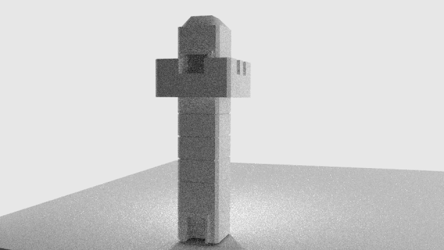 low poly tower 3D Model .c4d .max .obj .3ds .fbx .stl .blend 