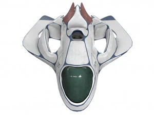 sci-fi aircraft 3D Model