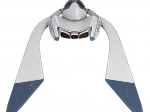 sci-fi aircraft 3D 모델