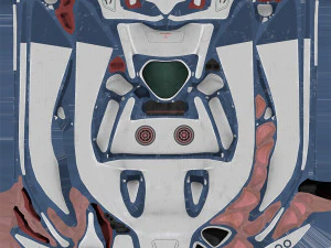 sci-fi aircraft 3D Model
